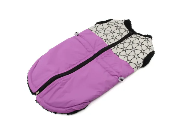 Pes-tex Bruno zimní bunda pro psa Barva: Růžová, Délka zad (cm): 31, Obvod hrudníku: 24 - 42 cm