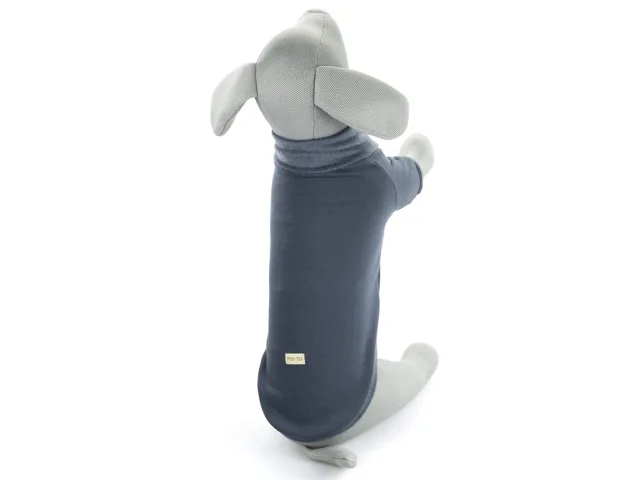 Pes-tex Edy elastický rolák pro psa Barva: Šedá, Délka zad (cm): 39, Obvod hrudníku: 44 - 50 cm