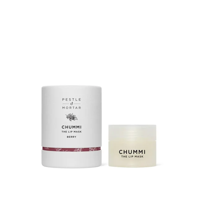 Pestle & Mortar Noční maska na rty Chummi Berry (The Lip Mask) 20 g