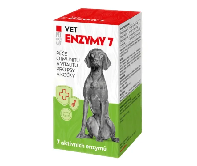 Pet health care VET ENZYMY 7 Péče o vitalitu a imunitu 100 tablet