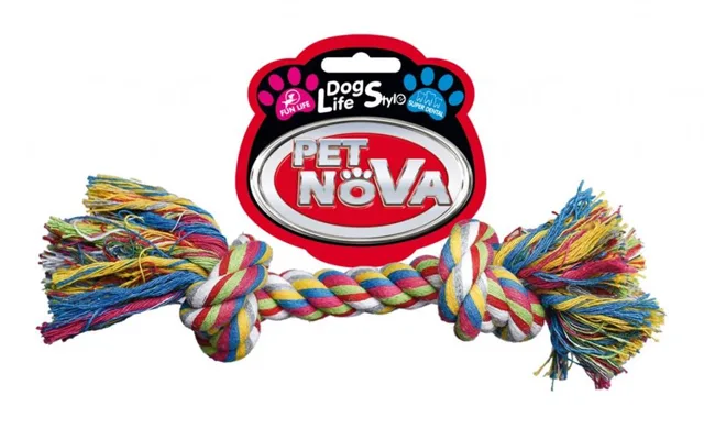 PET NOVA DOG LIFE STYLE Bavlněné lano 17cm
