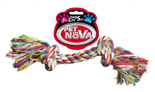 PET NOVA DOG LIFE STYLE Bavlněné lano 25cm