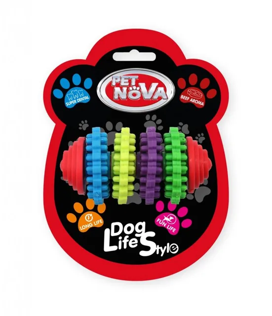 PET NOVA DOG LIFE STYLE Teether Superdental dentální hračka 8cm mátové aroma