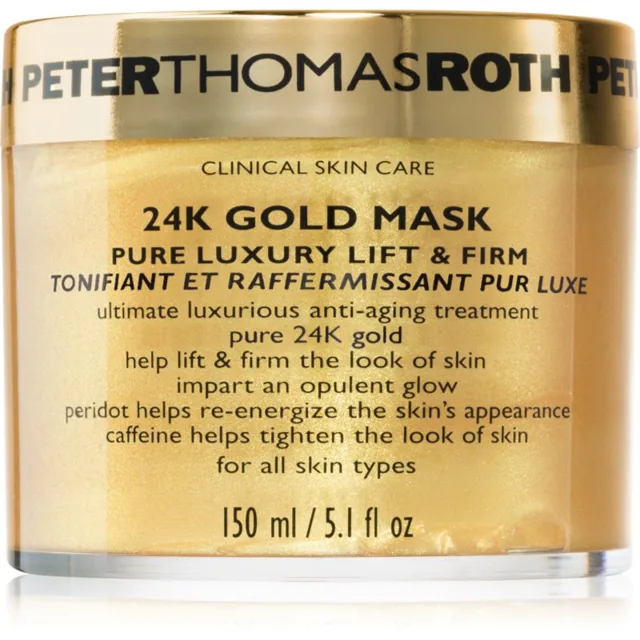 Peter Thomas Roth 24K Gold Mask luxusní zpevňující maska na obličej s liftingovým efektem 150 ml