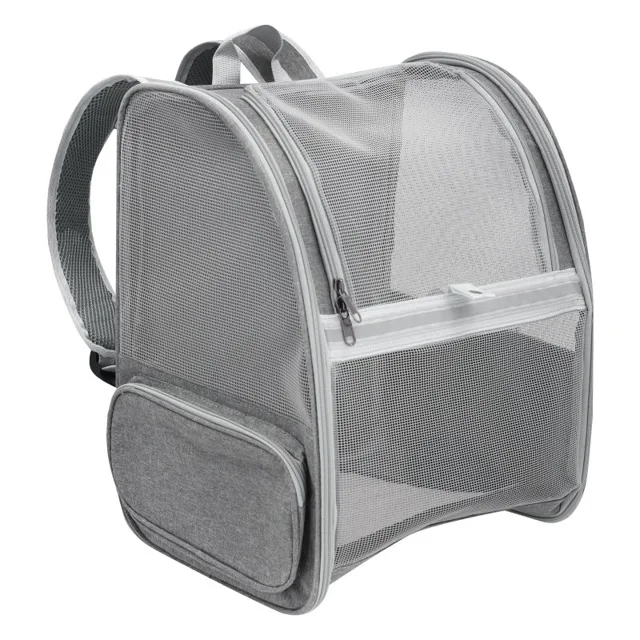 PetiGIO peti-to-Travel přepravní batoh pro psy a kočky Light Grey