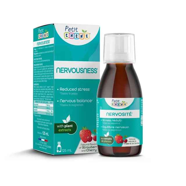 Petit Chéne Sirup ke snížení nervozity u dětí - Nervousness 125 ml