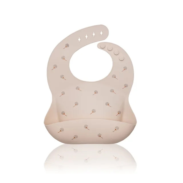 Petite&Mars Bryndák silikonový Sam Beige Dandelion 6m+ 1 ks