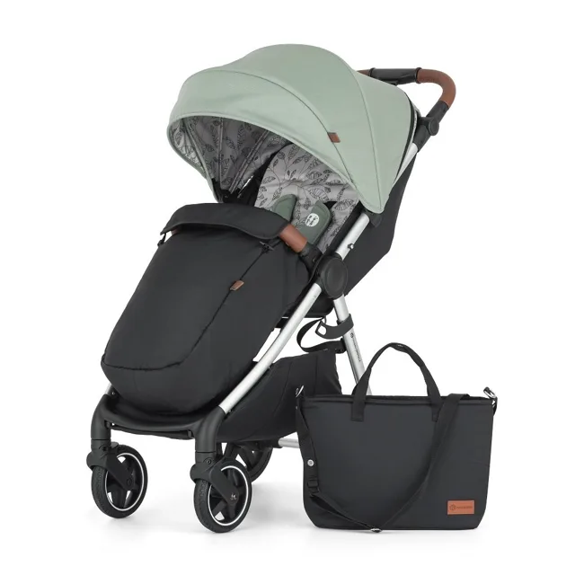 Petite&Mars Kočárek sportovní Royal3 Silver Iron Green