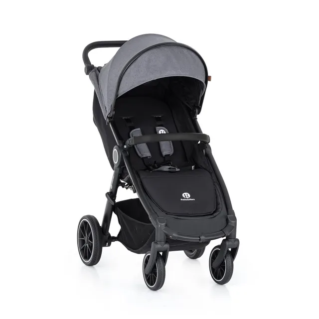 Petite&Mars Kočárek Street+ RWS Black Ultimate Grey