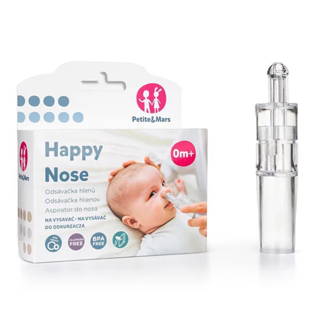 PETITE&MARS Odsávačka nosních hlenů na vysavač Happy Nose 0 m+