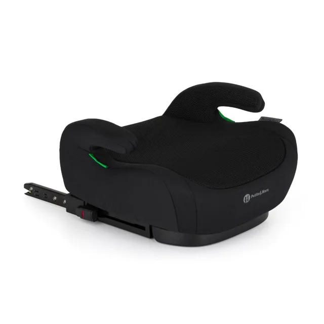 Petite&Mars Podsedák Optimus Pro i-Size Air Coal Black 125 - 150 cm (22-36 kg)
