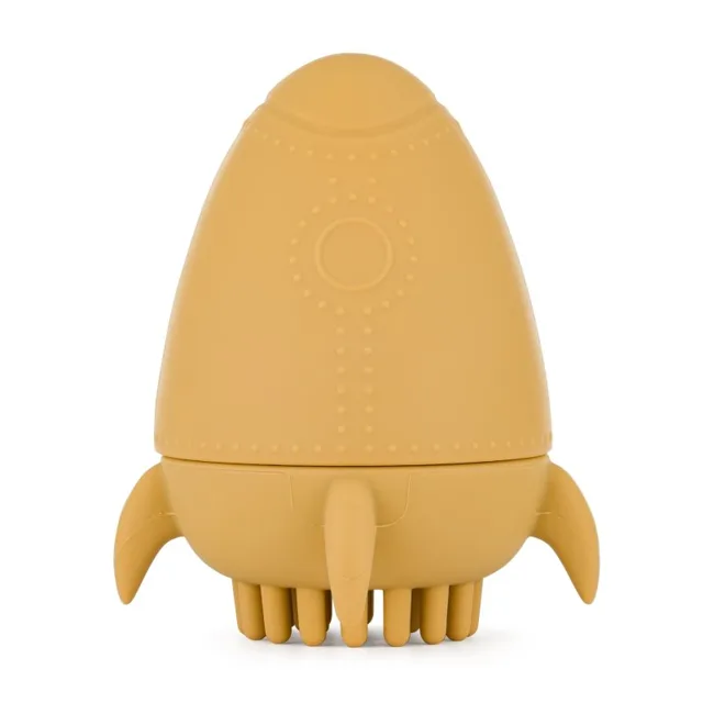 Petite&Mars Splashy Rocket 6m+ hračka do vody Intense Ochre 1 ks