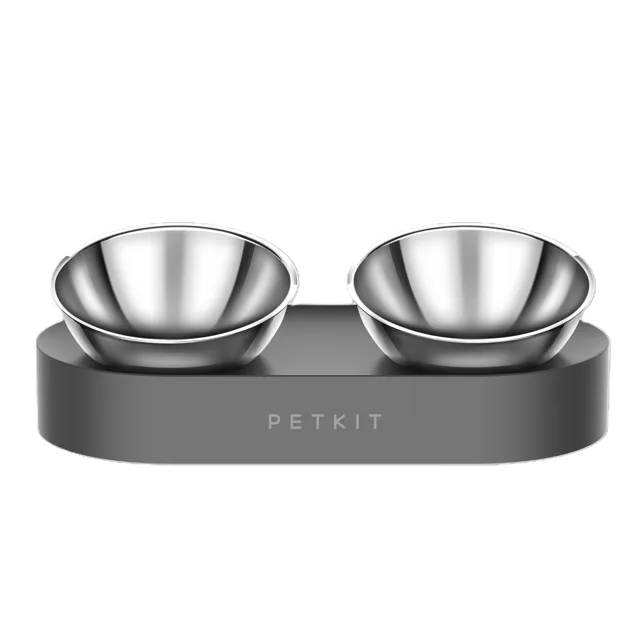 Petkit Fresh Nano Metal 15° nastavitelná miska na krmivo pro domácí zvířata - 2 x 700 ml, d 33 x š 16 x v 10,4 cm