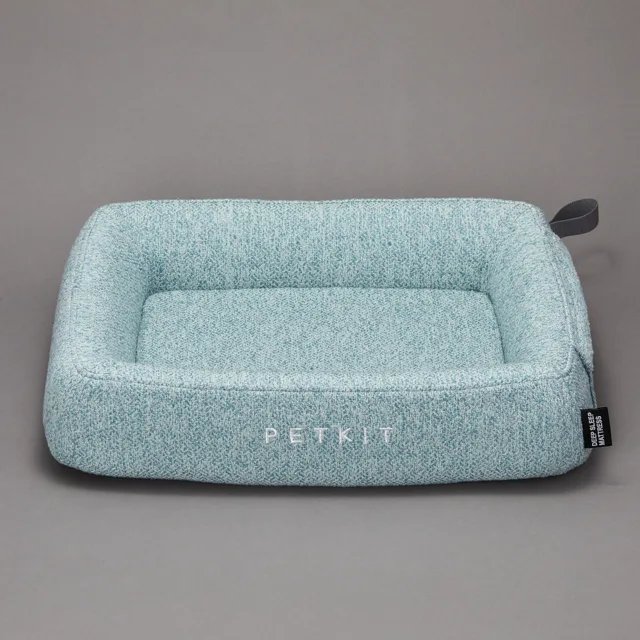 Petkit psí pelíšek Four Season, světle modrý - D 89 x Š 67 x V 14,5 cm