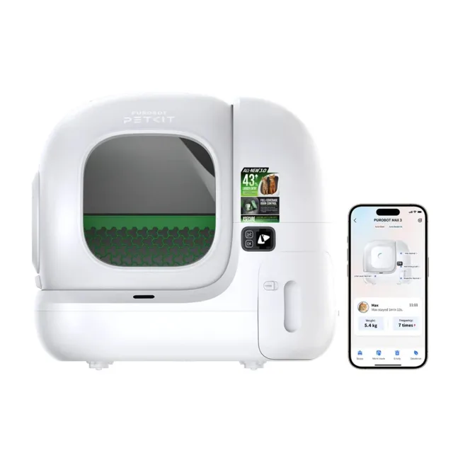 Petkit Purobot Max 3 | Chytrá automatická toaleta pro kočky | P59782