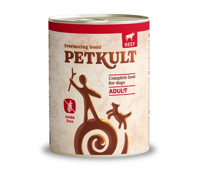 Petkult Konz. Adult Hovězí - 12x800g
