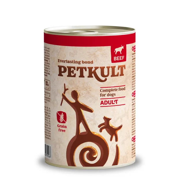 Petkult Konz. Adult Hovězí - 400g