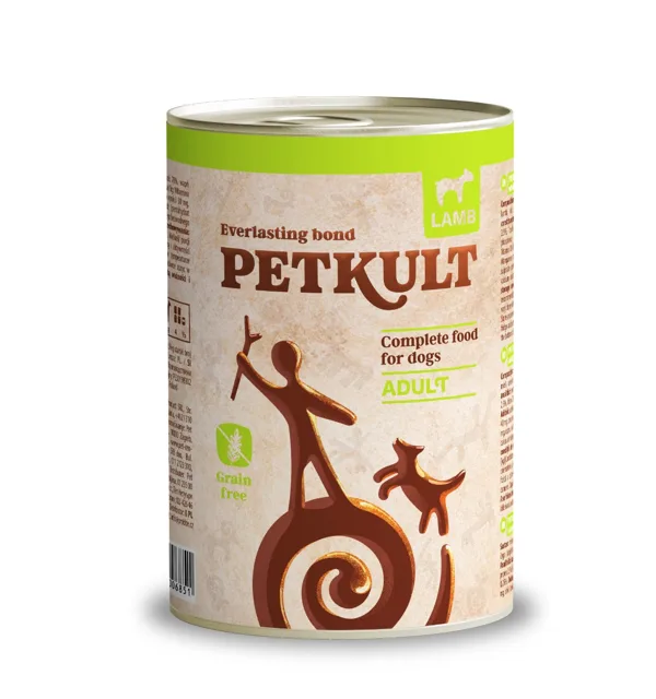 Petkult Konz. Adult Jehně - 400g
