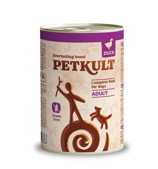 Petkult Konz. Adult Kachna - 400g