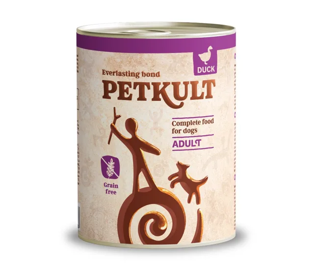 Petkult Konz. Adult Kachna - 800g