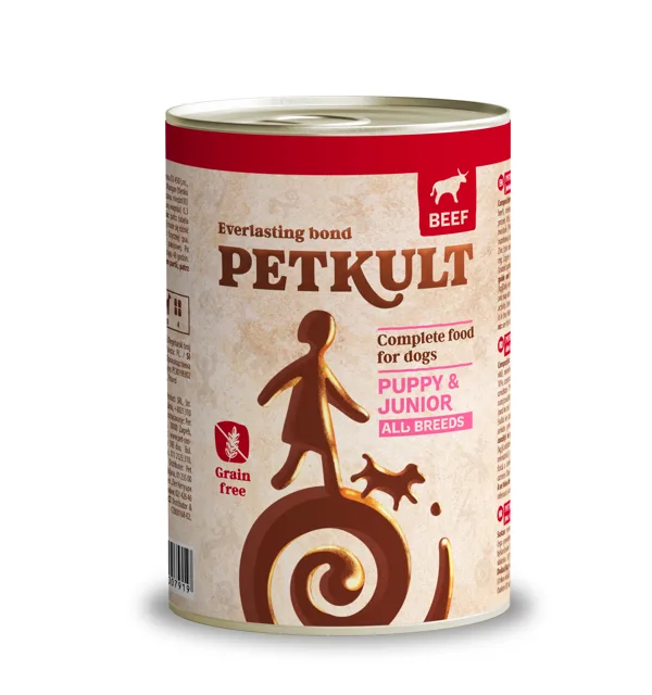 Petkult Konz. Junior Hovězí - 400g
