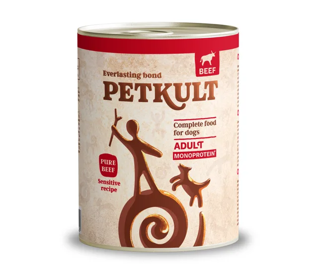 Petkult Konz. Sensitive Hovězí - 800g