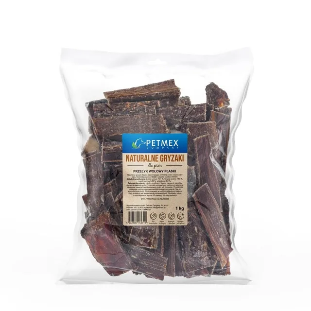 PETMEX Hovězí jícen plochý 1kg