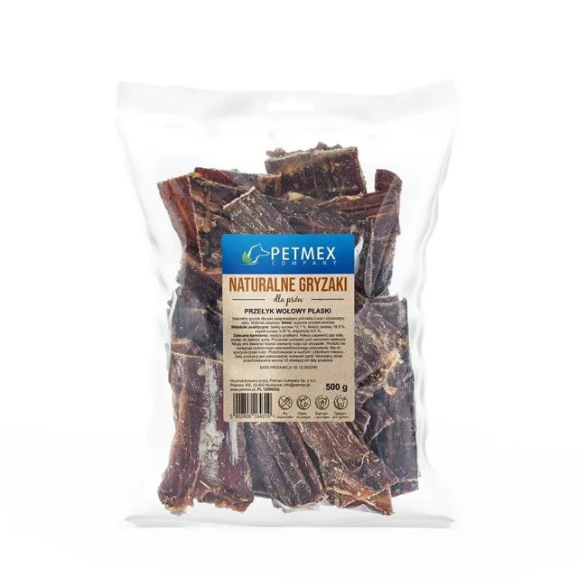 PETMEX Hovězí plochý jícen 500g