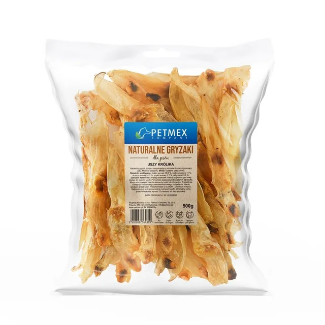 PETMEX Králičí uši 500g