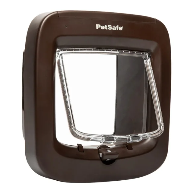 PetSafe® Dvířka pro kočky na mikročip Hnědé - hnědá | P58869