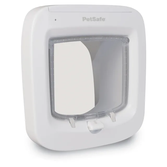 PetSafe dvířka pro kočky s mikročipem (Š 15 x V 12,1 cm) - PetSafe dvířka pro kočky bílá