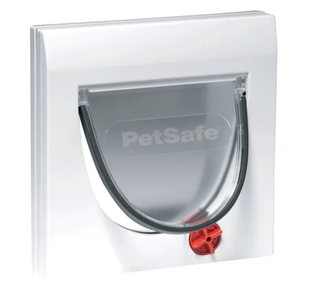 PetSafe Dvířka Staywell, Bílá - Bez Tunelu