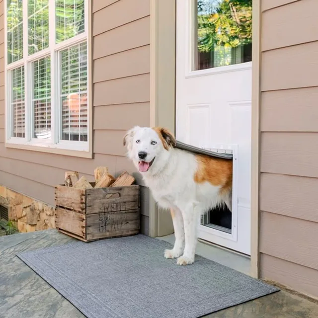 PetSafe® Extreme Weather dvířka pro psy hliníková - L | P55136