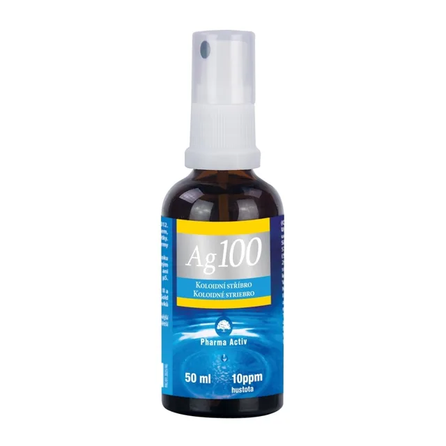 Pharma Activ Koloidní stříbro Ag100 10ppm spray 50 ml