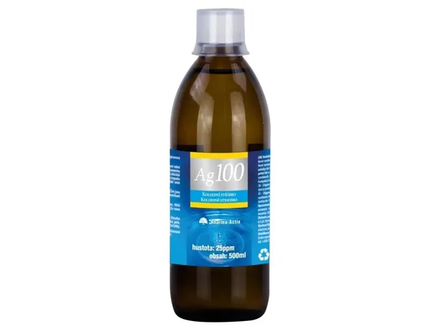 Pharma Activ Koloidní Stříbro Ag100 25ppm 500 ml