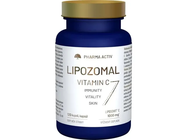 Pharma Activ Lipozomal Vitamín C 1000 mg 120 kapslí