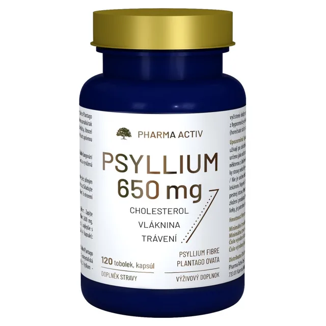 Pharma Activ Psyllium 650 mg 120 tobolek