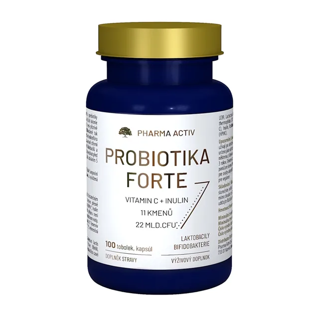 PHARMA ACTIVE Probiotika Forte 100 tobolek