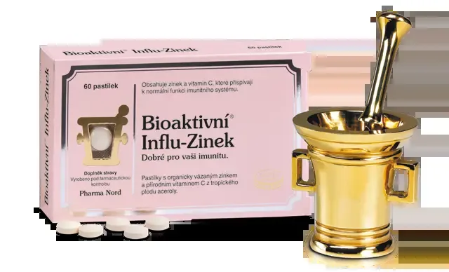 Pharma Nord bioaktivní Influ Zinek 60 tablet