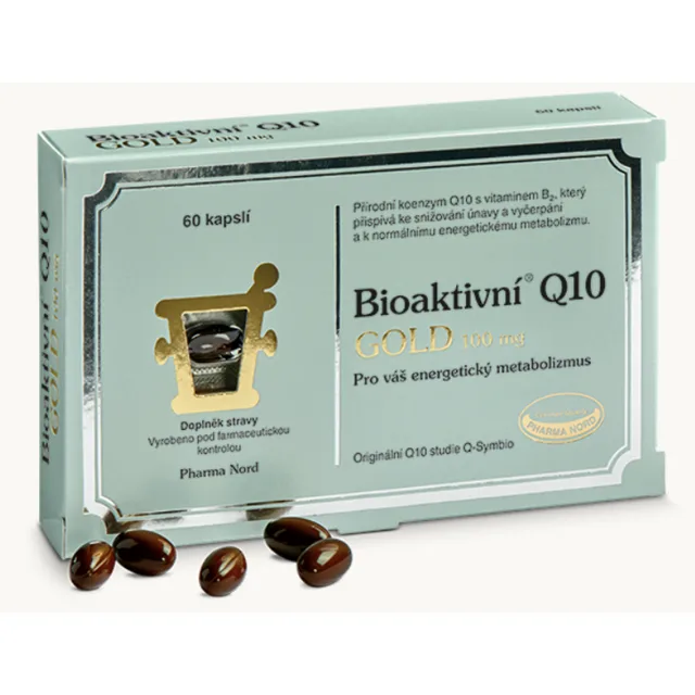 PHARMA NORD Bioaktivní Q10 gold 100 mg 60 kapslí