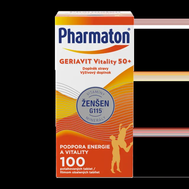 Pharmaton Geriavit Vitality 50+ 100 tablet