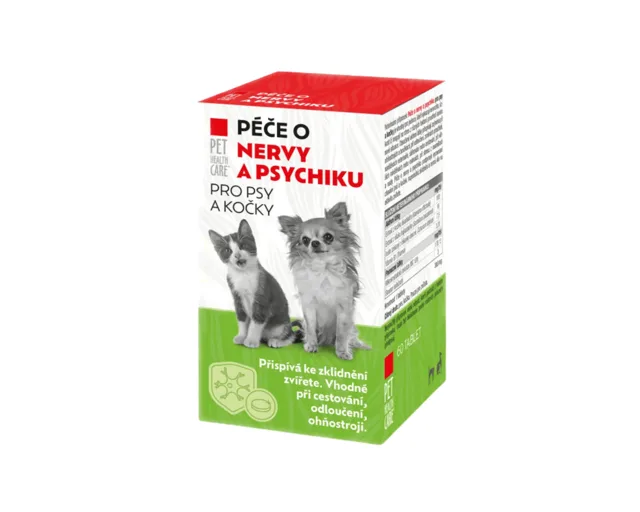 PHC Péče o nervy a psychiku pro psy a kočky 60 tbl