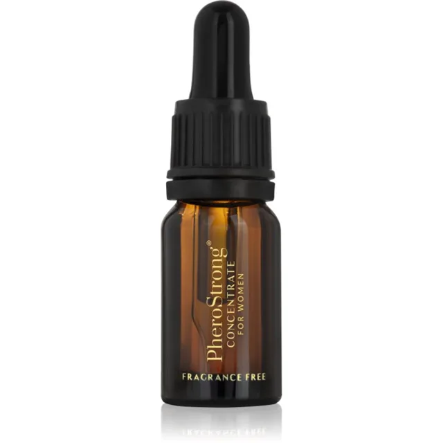 PheroStrong Fragrance Free Concentrate feromonový koncentrát bez parfemace pro ženy 7,5 ml