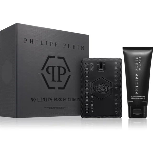 Philipp Plein No Limit$ Dark Platinum dárková sada pro muže 1 ks