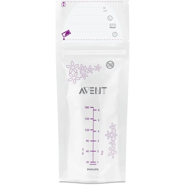 Philips Avent Breast Milk Bags SCF603/25 sáček na uchování mateřského mléka 25x180 ml