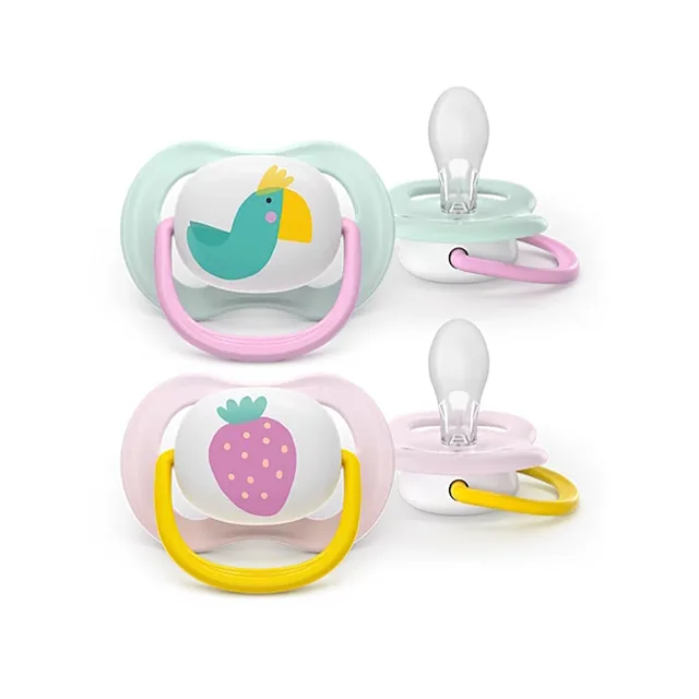 PHILIPS AVENT Dudlík ultra air 0-6m holka 2 kusy