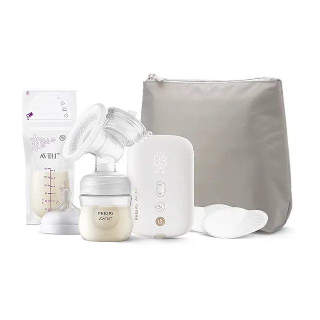 PHILIPS AVENT Elektrická odsávačka mateřského mléka premium se sáčky