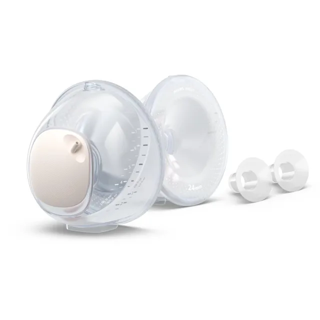 Philips Avent Hands-Free Premium Plus SCF439/01 sběrače mateřského mléka 2 ks