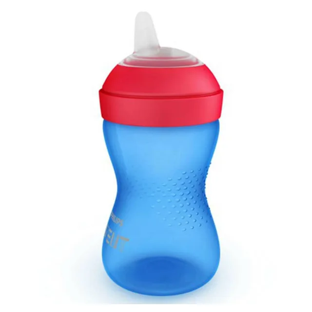 PHILIPS AVENT Hrnek Grippy s jemnou hubičkou pro chlapce 300 ml