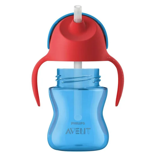 PHILIPS AVENT Hrnek s ohebným brčkem pro chlapce 200 ml